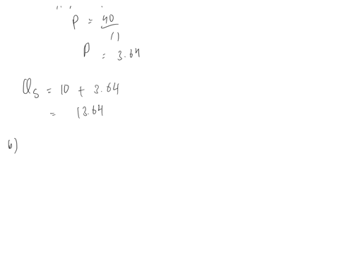 the-supply-and-demand-functions-for-a-product-are-defined-as-qs10-p-and-qd-50-10p-a-find-the-equilibrium-price-and-quantity-5-marks-b-find-the-pes-associated-with-a-small-change-in-price-from-a-curren