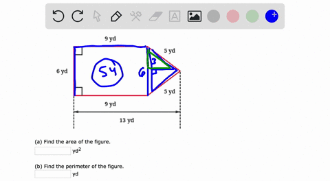 9-yd-5-yd-6-yd-5-yd-9-yd-13-yd-a-find-the-area-of-the-figure-yd-b-find-the-perimeter-of-the-figure-yd-49436