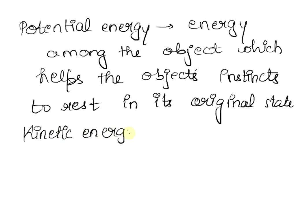 SOLVED: Which sentence best explains the difference between potential ...