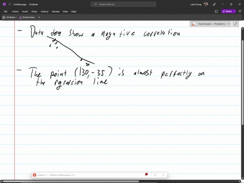 the-scatterplot-below-displays-a-set-of-bivariate-data-along-with-its-least-squares-regression-line-a-scatterplot-has-horizontal-axis-x-which-ranges-from-negative-5-to-140-in-increments-of-20-and-vert