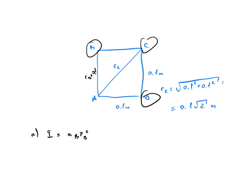tne-four-masses-shown-the-figure-below-are-connected-by-massless-rigid-rods-mb-io-cmi-l0-cm-for-this-object-ma-and-ma-mo-230-a-find-the-moment-of-inertia-about-an-axis-that-passes-through-ma-22036
