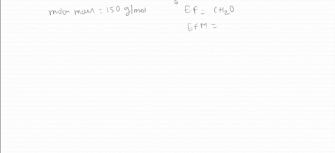 calculate-the-molecular-formula-of-a-compound-with-the-empirical-formula-ch2o-and-a-molar-mass-of-150-gmol