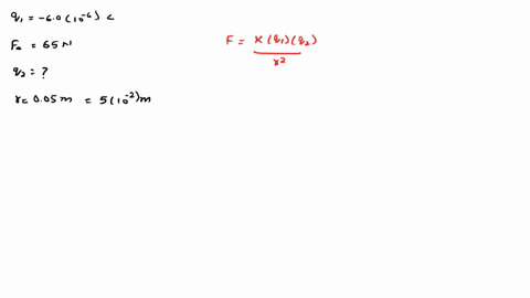 a-negative-charge-of-60x-108-c-exerts-an-attractive-force-of-65-n-on-a-second-charge-0050-m-away-what-is-the-magnitude-of-the-second-charge-28373