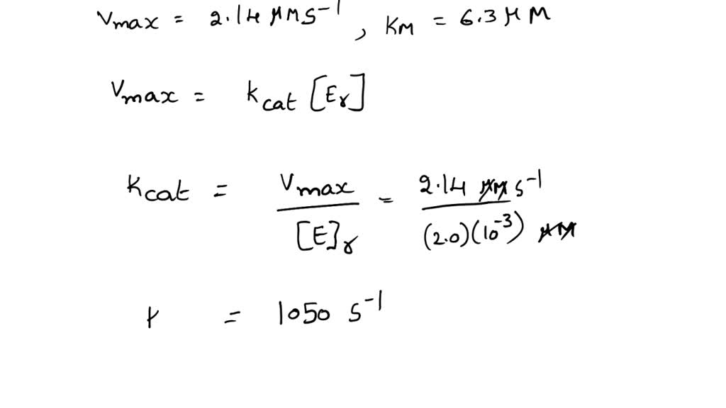 SOLVED An enzyme catalyzes the reaction M = N. The enzyme is present