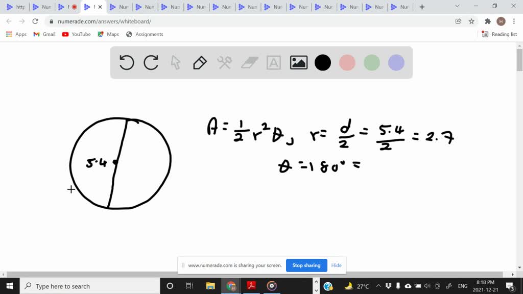 solved-how-do-you-work-out-the-area-of-the-shaded-segment-please