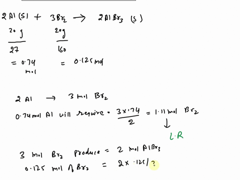 for-each-of-the-following-reactions-200-mathrmg-of-each-reactant-is-present-initially-determine-th-2-49351