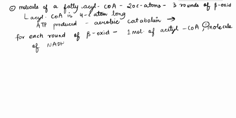 question-11-ifmolecule-of-a-fatty-acyl-coa-containing-20-carbon-atoms-atp-are-produced-from-the-complete-aerobic-undergoes-three-rounds-of-b-oxidation-how-catabolism-of-the-products-of-these-21038