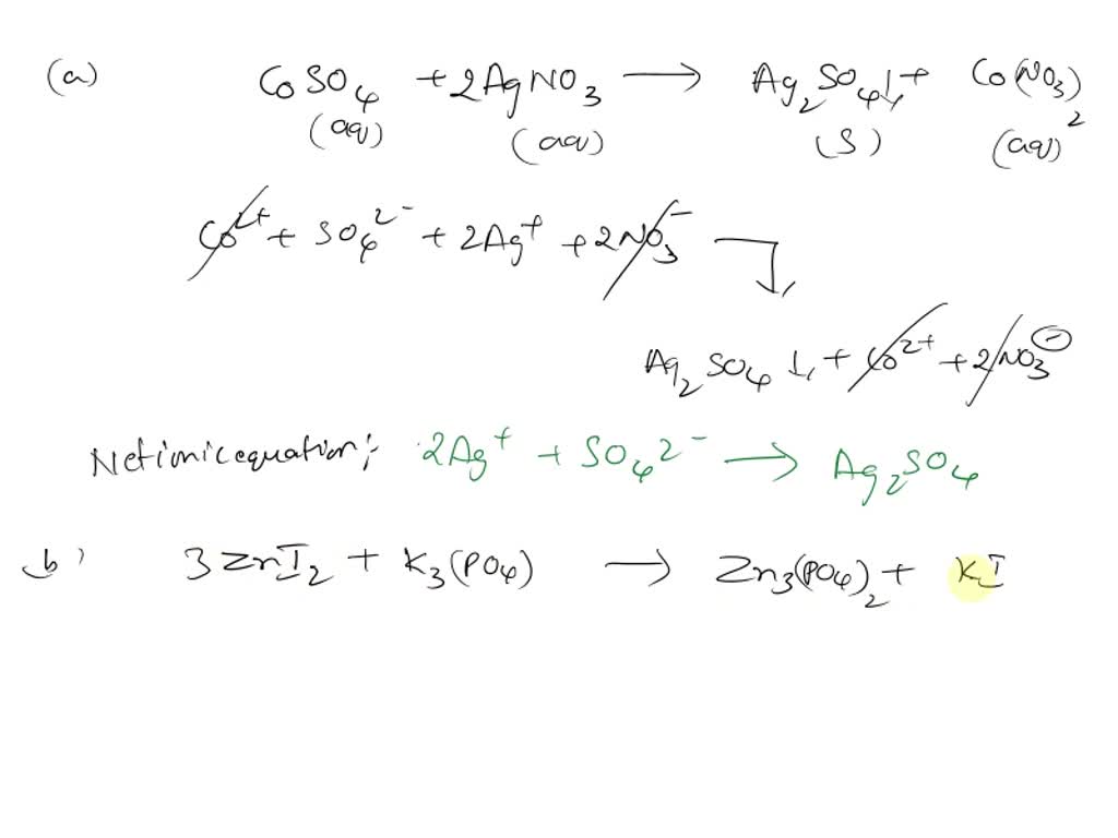 SOLVED Aqueous solutions of zinc bromide and sodium phosphate combine
