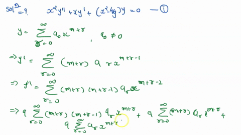 using-the-frobenius-method-obtain-the-solution-of-the-following-differential-equation-about-xo-0-50-points-xy-xy-x2-gyo-26283