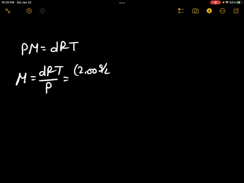 what-is-the-molar-mass-of-an-unknown-gas-with-a-density-of-200-gl-at-100-atm-and-250-c-88143