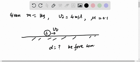 an-object-m-1-kg-with-an-initial-velocity-of-v-4-ms-slides-on-rough-surface-ots-abu-jthe-coefficient-of-kinetic-friction-i5-x-01-how-far-will-the-object-slide-before-stopping-v-0-select-one-98942