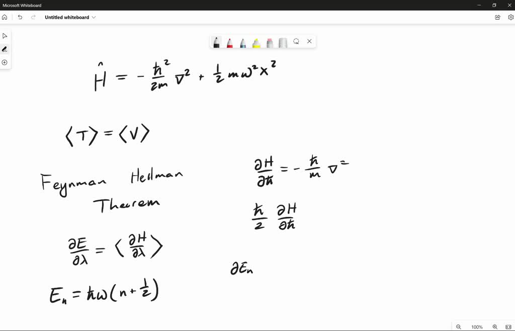 SOLVED 1. Derive the zeropoint energy of a quantum mechanical