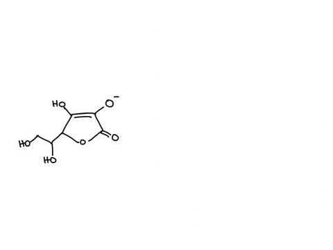 draw-out-any-resonance-structures-that-might-occur-with-the-following-anion-of-ascorbic-acid