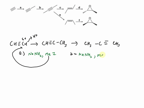 identify-the-reagents-necessary-to-accomplish-each-of-the-following-transformations_-2-_f-_-choose-from-the-following-list-of-reagents-b-rco3h-hz-lindlars-cat-1-hgoacz-etoh-1-nanh2-2-nabh4-2-62815