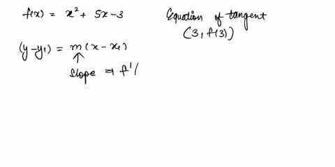 let-fxx25x3fxx25x-3-find-the-equation-of-the-line-tangent-to-the-graph-of-fxfx-at-the-point-3f33f3-shown-below-12345678910-1-2-3-4-5-6-7-8-9-1012345678910-1-2-3-4-5-6-7-8-9-10-equation-of-th-21415