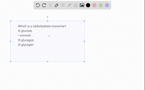 which-is-a-carbohydrate-monomer-glucose-sucrose-glucagon-glycogen-19888
