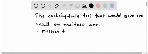 which-of-the-different-carbohydrate-tests-would-give-a-positive-result-for-maltose-describe-the-color-change-83407