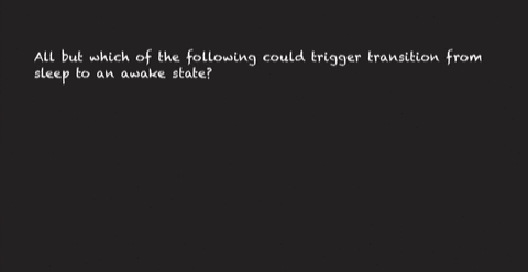 all-but-which-of-the-following-could-trigger-transition-from-sleep-to-an-awake-state-loud-noise-that-activates-the-limbic-system-decreased-blood-glucose-stimulation-from-the-suprachiasmatic-73704