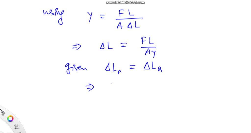 Two wires P and Q both obey Hooke's law. They are both stretched and