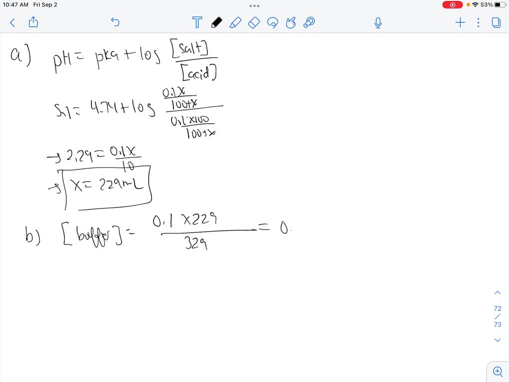 SOLVED Aqueous solution of 'Tris' is very commonly used as buffers in