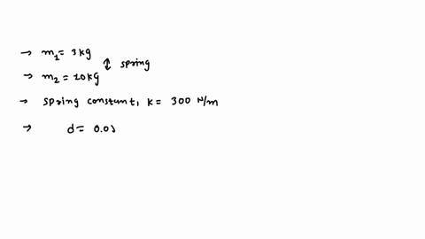 a3kg-mass-ad-10-kg-mass-are-allached-each-other-by-spring-with-spring-constant-k-300-nm-and-placed-on-frictionless-table-sho-yn-figure-the-masses-then-pressed-toward-each-oiner-sucn-wav-a5-c-90634