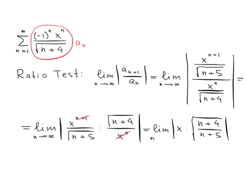 point-consider-the-power-series-1x-n1-vn-4-find-the-radius-of-convergence-r-if-it-is-infinite-type-infinity-or-inf-answer-r-what-is-the-interval-of-convergence-answer-in-interval-notation-39997
