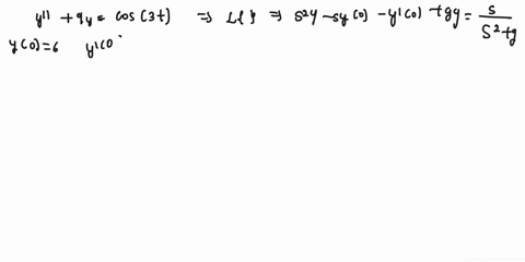 point-consider-the-initial-value-problem-y-9y-cos3t-y0-6-y-0-4-a-take-the-laplace-transform-of-both-sides-of-the-given-differential-equation-to-create-the-corresponding-algebraic-equation-de-16582