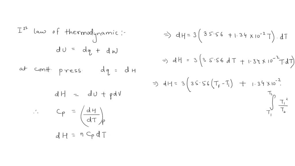 solved-the-constant-pressure-heat-capacity-cp-of-n-mol-of-an-ideal