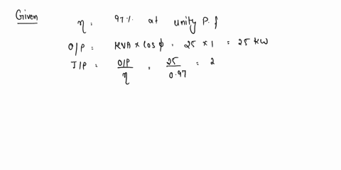 a-25-kva-13800240-v-distribution-transformer-has-full-load-efficiency-of-97-at-unity-power-factor-at-which-the-core-loss-is-80-of-the-copper-loss-the-transformer-operates-over-a-24-hour-peri-97792