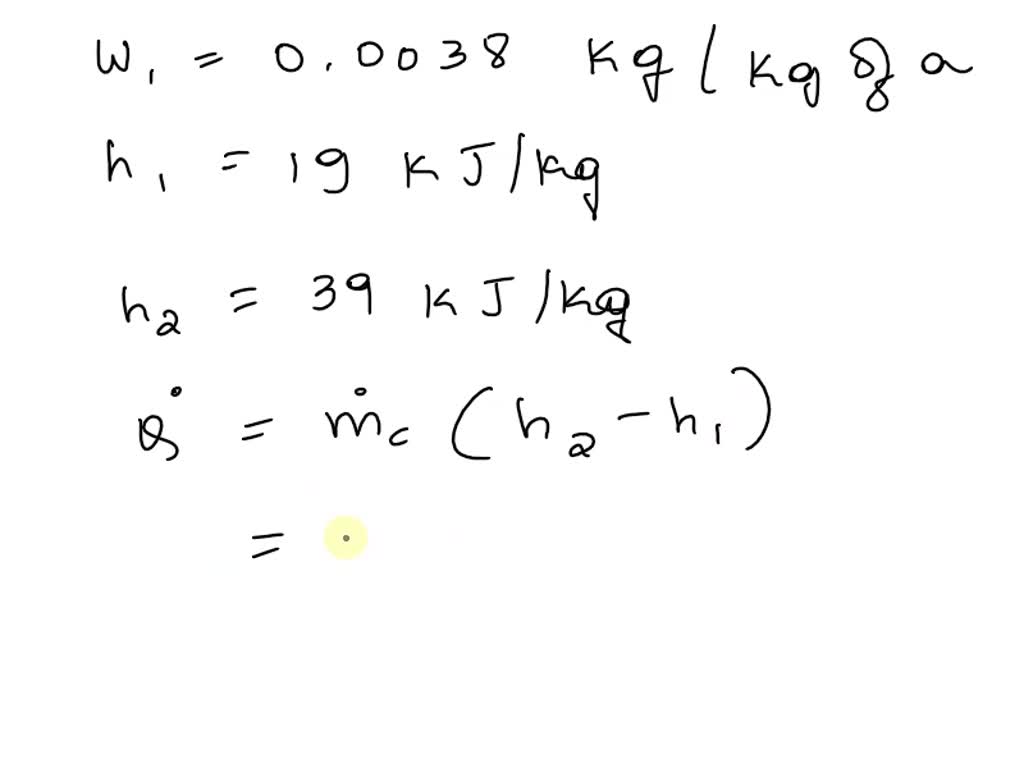 SOLVED Texts Moist air enters a steam heating coil at 40°F dry bulb