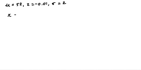 a-normal-distribution-has-mean-52-and-standard-deviation-2-find-the-data-value-corresponding-to-the-following-value-of-z-z-001-round-to-the-nearest-tenth-as-needed-13804