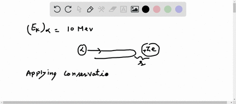 an-alpha-particle-with-a-kinetic-energy-of-100-mathrmmev-makes-a-head-on-collision-with-a-gold-nucle-34848