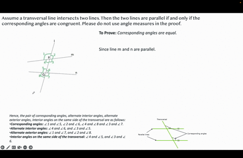assume-a-transversal-line-intersects-two-lines-then-the-two-lines-are-parallel-if-and-only-if-the-corresponding-angles-are-congruent-please-do-not-use-angle-measures-in-the-proof-39996