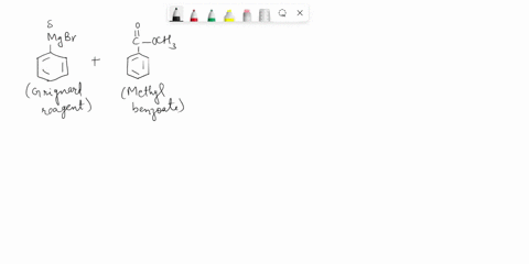 when-grignard-reagents-react-with-esters-the-reaction-mechanism-is-extremely-similar-to-their-addition-to-aldehydesketones-the-only-difference-is-that-they-react-with-esters-twice-the-first-17691