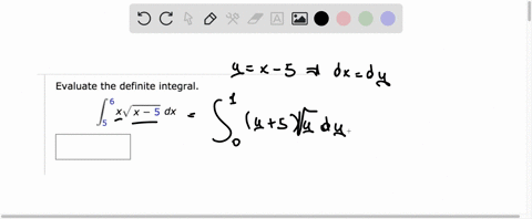 evaluate-the-definite-integral-xvx-5-dx-12406