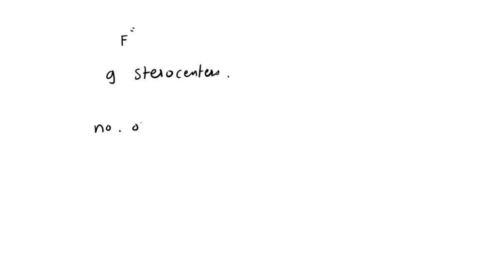 SOLVED The structure of the steroid Fluticasone, the active ingredient