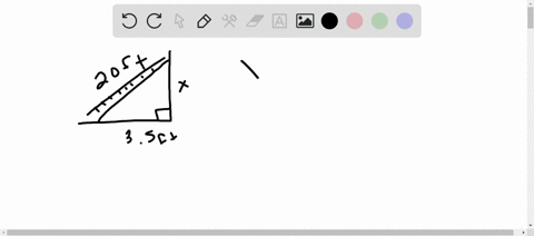 a-20-foot-ladder-leans-against-the-side-of-a-house-with-its-base-35-feet-from-the-house_-use-the-pythagorean-theorem-to-approximate-how-high-the-ladder-reaches-up-the-side-of-the-house_-roun-71599