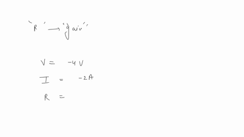 p-27-5-the-values-of-the-current-and-voltage-of-each-circui-element-are-shown-in-figure-p-27-5-determine-the-values-of-the-resistance-r-and-of-the-gain-of-the-dependent-sourcea-2v-05a-4v-a2v-24818