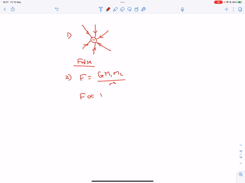 true-or-falsea-at-least-two-charged-particles-are-necessary-to-create-an-electric-field-b-the-gravitational-force-between-two-500-kg-objects-is-twice-the-gravitational-force-between-two-250-20373