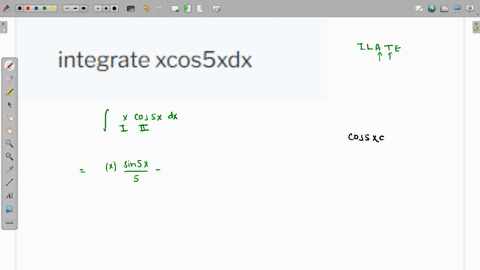 integrate-xcos5xdx