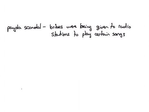 after-the-payola-scandal-the-fcc-decreased-the-level-of-control-and-supervision-that-it-exercised-over-radio-stations-select-one-true-false