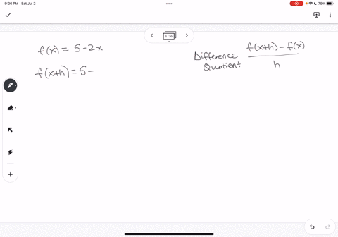 find-the-difference-quotient-of-the-function-below-and-then-simplify-your-answer-fx-5-2x