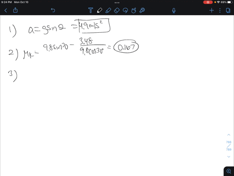 a-block-with-mass-m1-92-kg-is-on-an-incline-with-an-angle-30-with-respect-to-the-horizontal-for-the-first-question-there-is-no-friction-between-the-incline-and-the-block-1when-there-is-no-fr-29104
