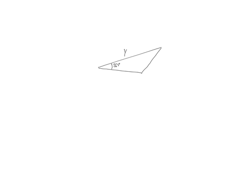 hree-triangles-are-shown-the-first-used-in-parts-a-and-b-is-a-right-triangle-with-w245-and-h110-the-second-used-in-part-c-has-angles-265-and-230-and-l340-and-the-third-used-in-part-d-has-an-angle-123
