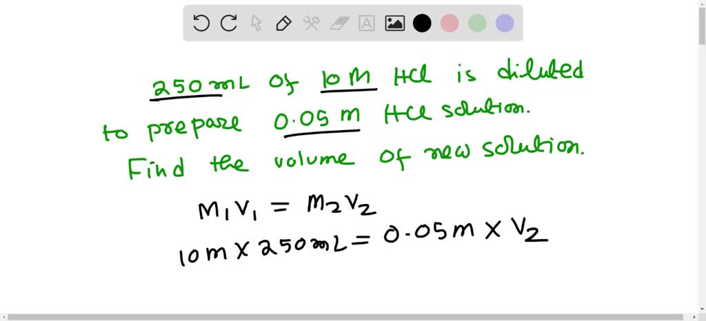 solved-11-how-much-0-05-m-hci-solution-can-be-made-by-diluting-250-ml