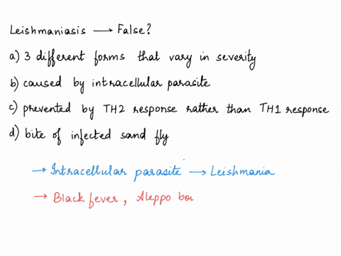 question-67-homework-unanswered-one-correct-answer-which-of-the-following-statements-bout-leishmaniasis-is-false-selectan-answer-and-submit-forkeyboard-navigation-use-thz-updown-arrowkeys-se-10123