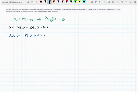 consider-the-normal-distribution-with-mean-66-and-standard-deviation-10-find-the-area-under-the-normal-curve-and-above-the-interval-57-infinity-on-the-horizontal-axisthe-area-under-the-given-21202