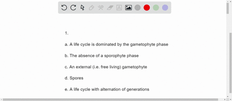 1-among-all-land-plants-which-trait-is-unique-to-non-vascular-plant-select-one-a-a-life-cycle-is-dominated-by-the-gametophyte-phase-b-the-absence-of-a-sporophyte-phase-c-an-external-ie-free-23076