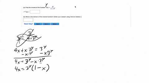 a-find-the-inverse-of-the-function-x-b-what-the-domain-of-the-inverse-function-enter-your-answer-using-interval-notation-need-help-eidk-elehb-hnader-0-1x-91217