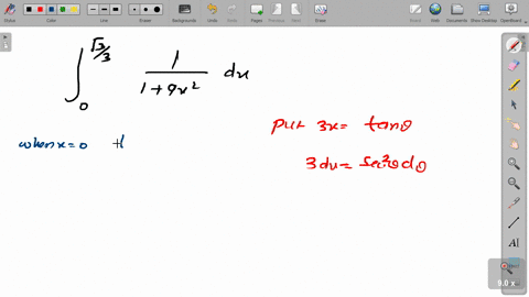 evaluate-the-definite-integral-33-1-dx-1-9x2-89437